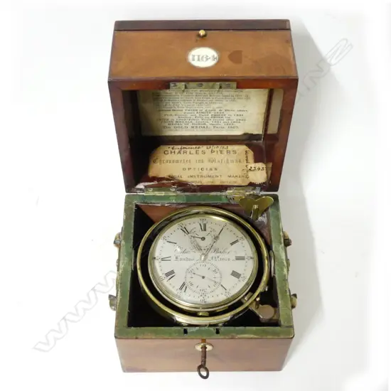 A 19th century marine chronometer by Edward Baker