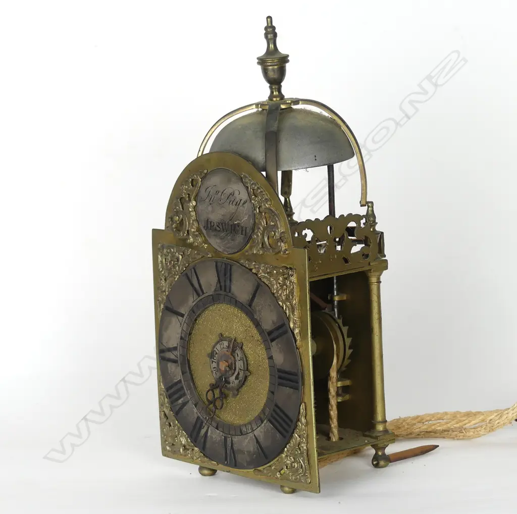 An early 18thC small lantern clock Image 1++