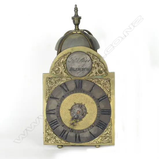 An early 18thC small lantern clock