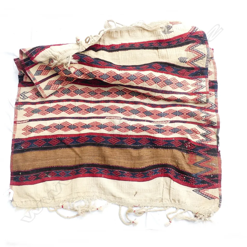 An old Anatolian flat weave rug Image 1++