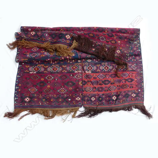 A Turkish flat weave rug
