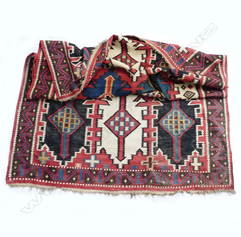 A large Turkish slit-weft kilim Image 1++