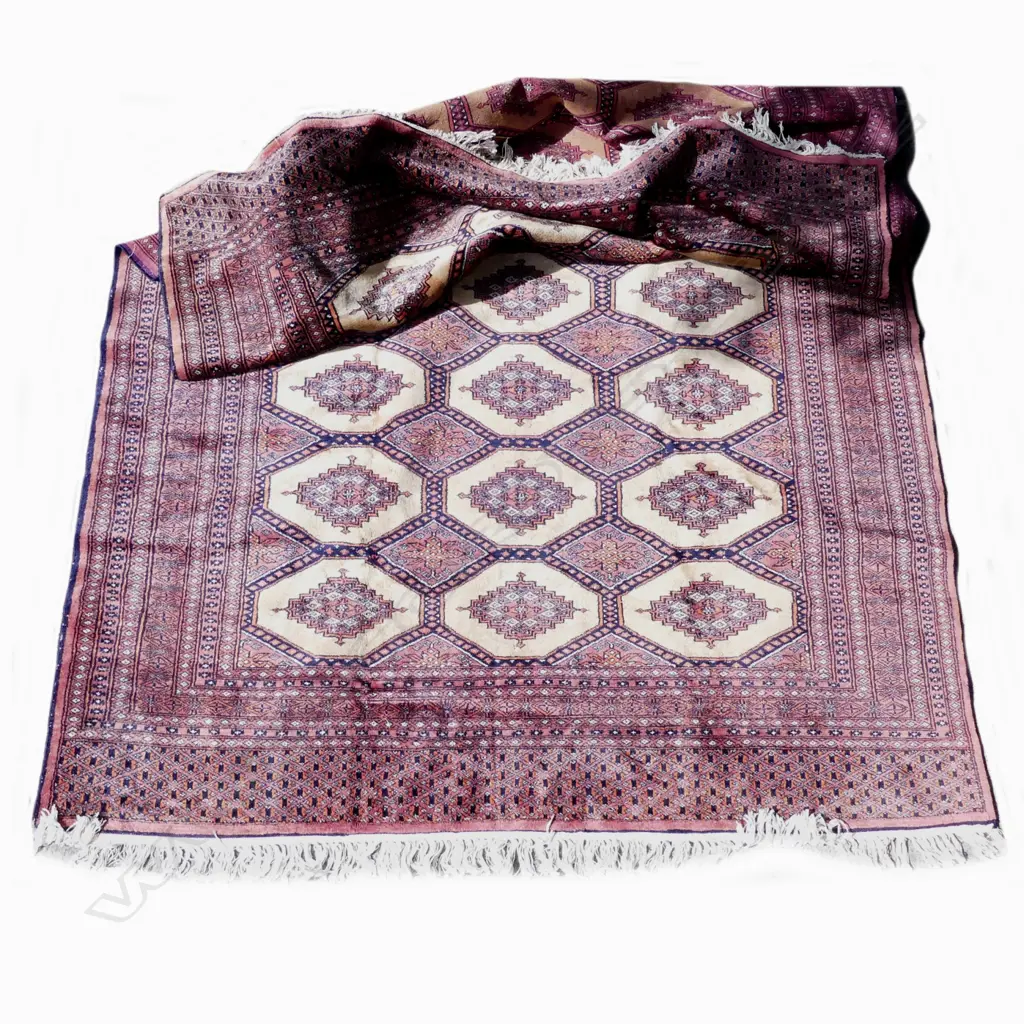 A Bokhara hand knotted rug Image 1++