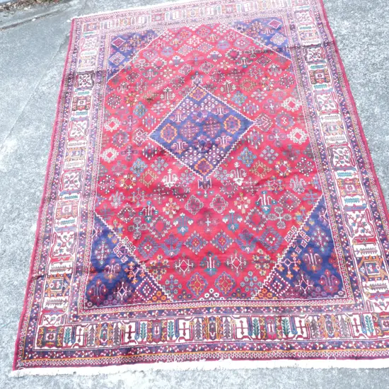 An Iranian Meymeh (Isfahan) hand knotted carpet