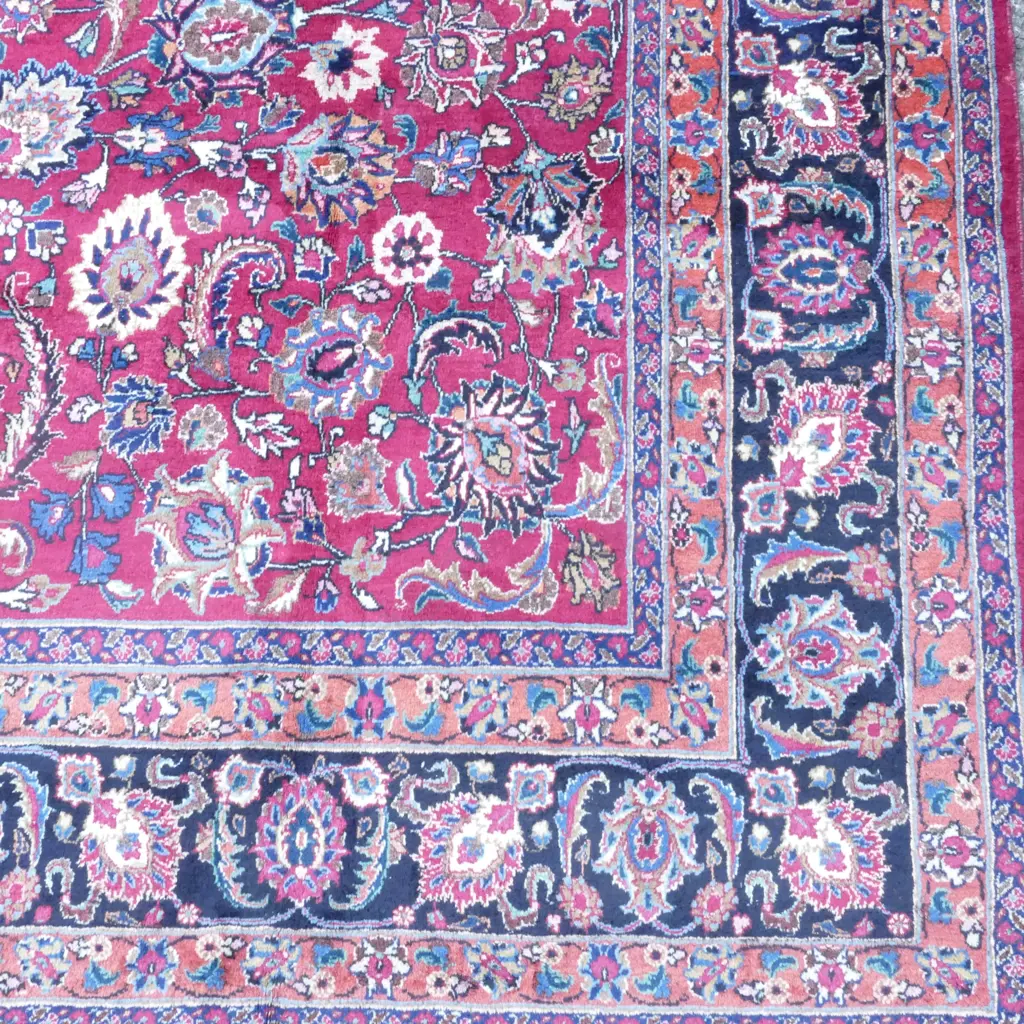 A large and fine quality Iranian Kashan carpet Image 1++