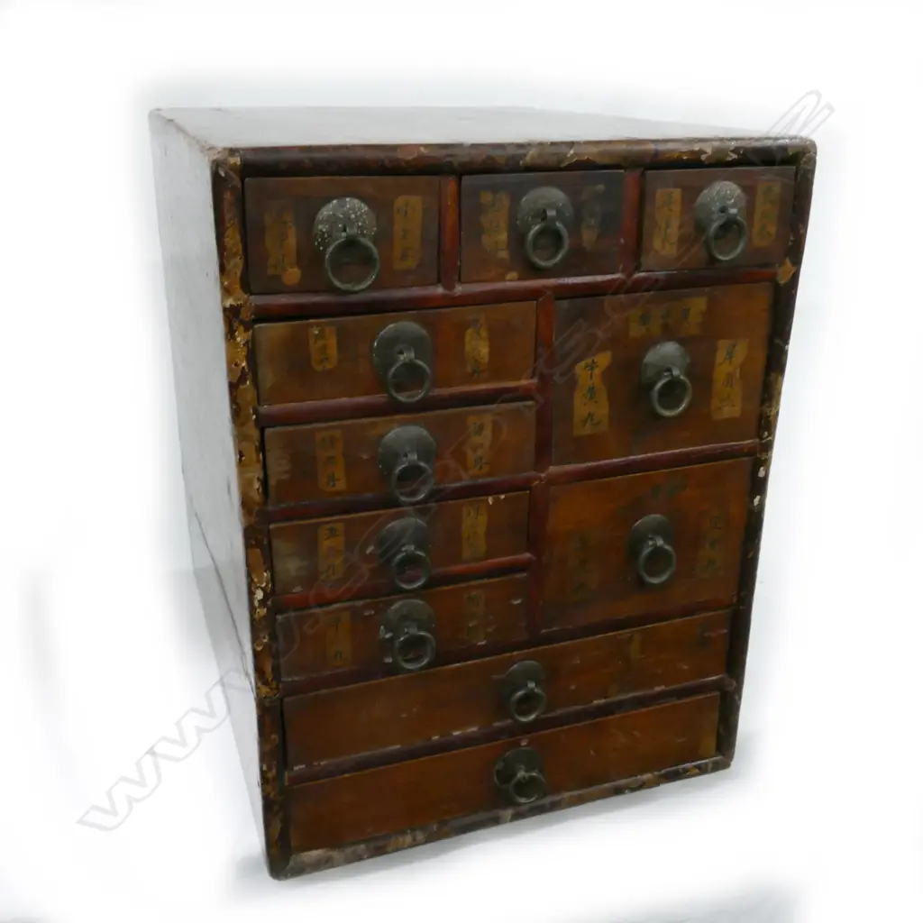 A small Chinese medicine cabinet Image 1++