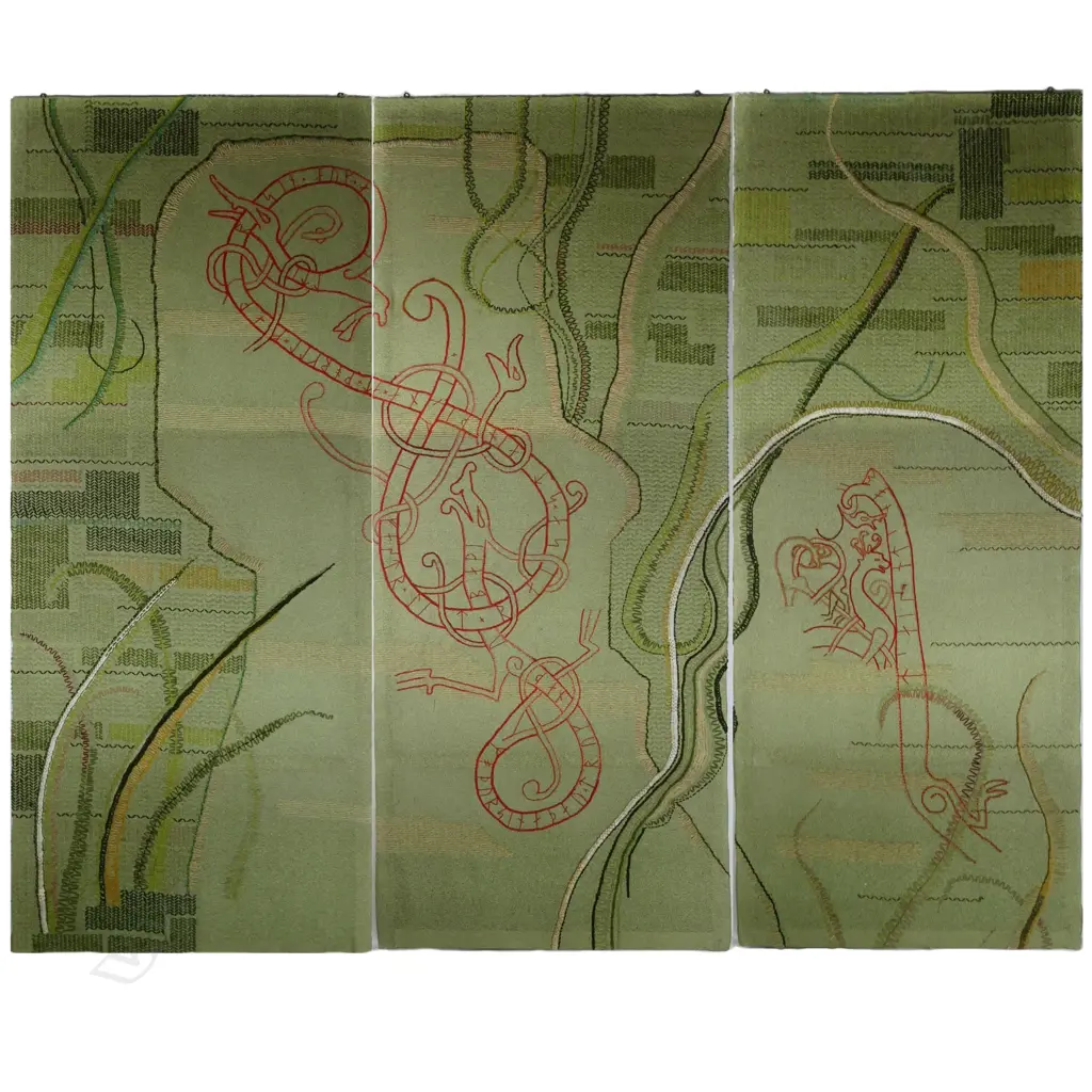 A triptych panel by Judy Smith Image 1++