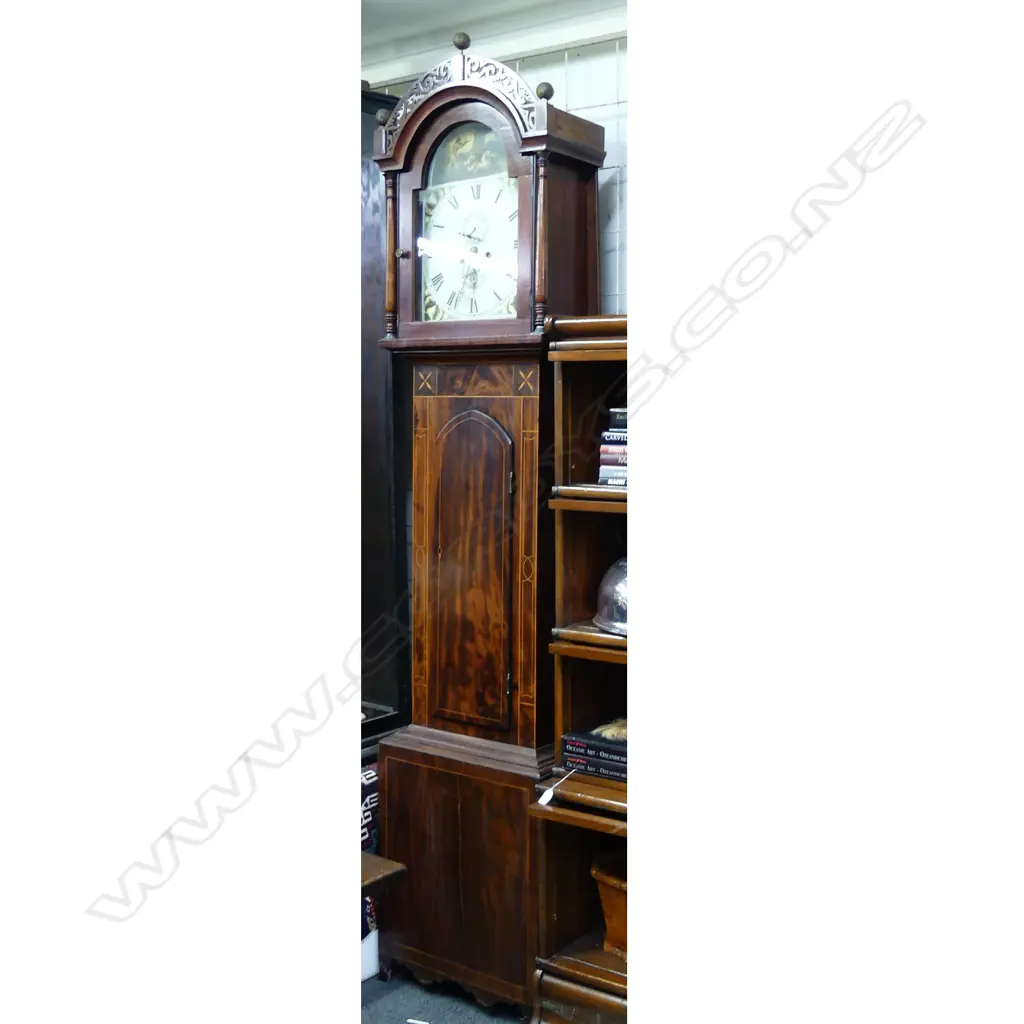 An early 19thC long case clock Image 1++