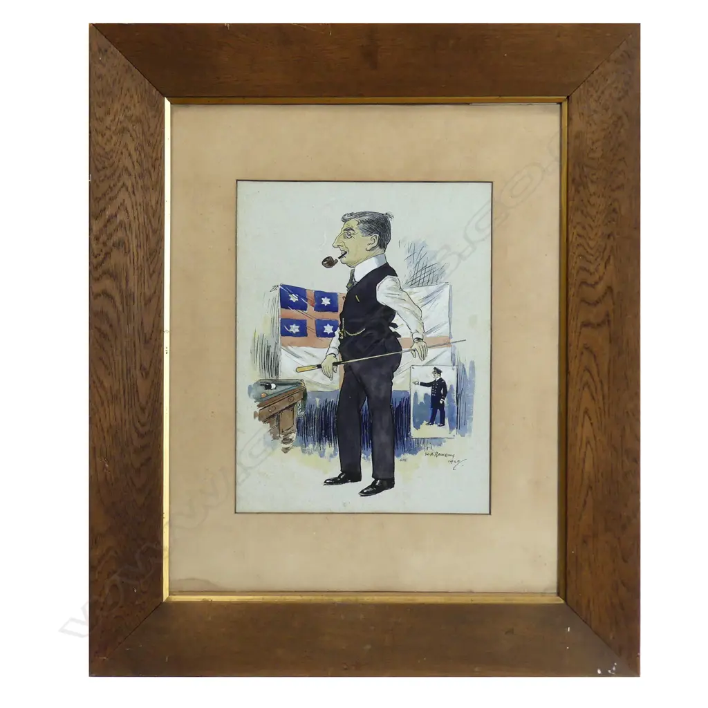 Walter Bowring (1874-1931 N.Z.) Image 1++