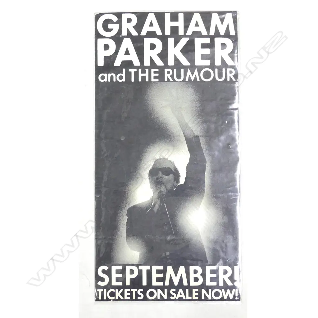 'Graham Parker and the Rumour N.Z. Tour' poster Image 1++