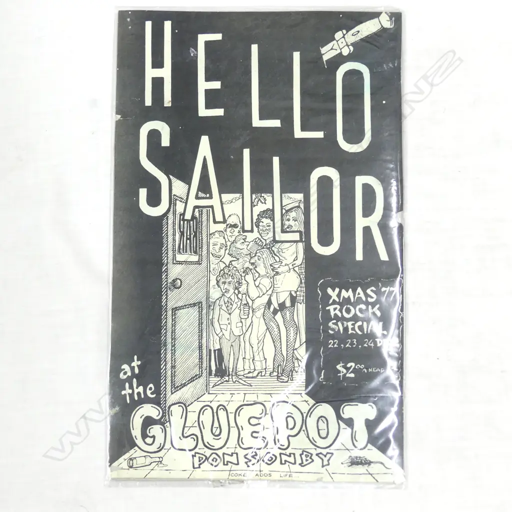 'Hello Sailor - Christmas '77 at the Gluepot’ Image 1++