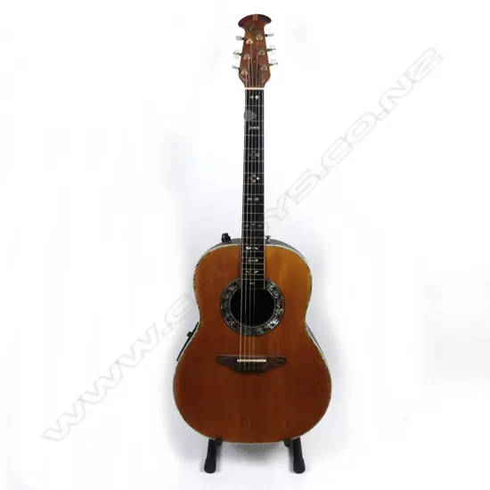 Graham Brazier’s ‘Ovation Balladeer’ 6 string acoustic guitar