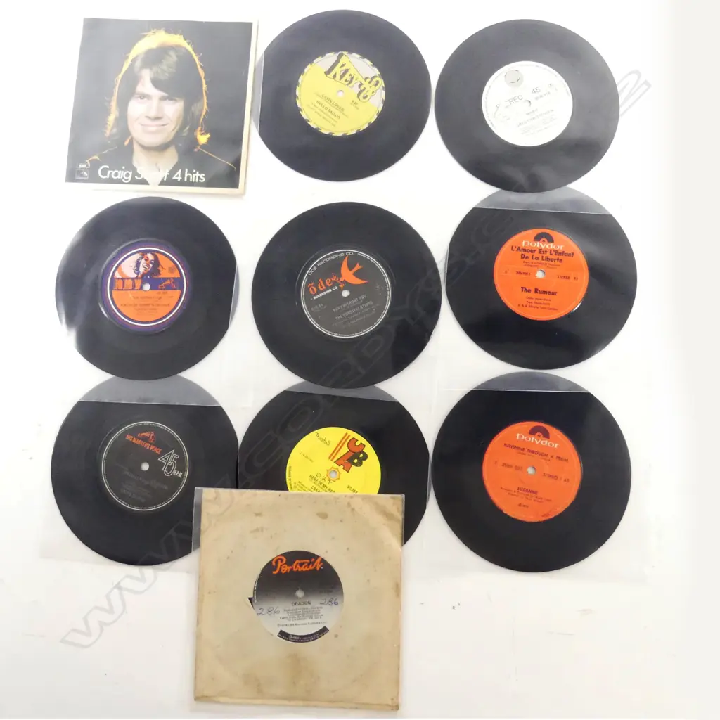 Ten NZ 45rpm singles Image 1++