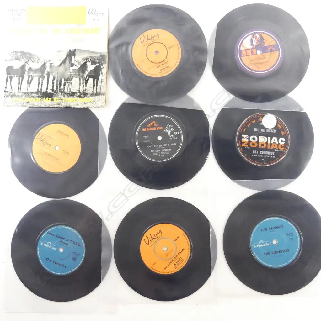 Ten NZ 45rpm singles Image 1++
