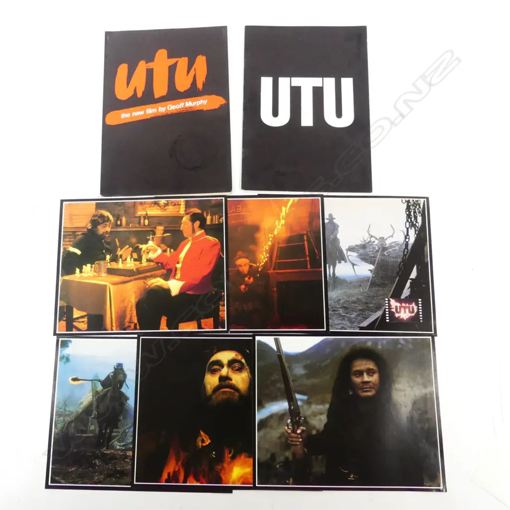 Media promotional package for the film ‘Utu’ by Geoff Murphy Image 1++