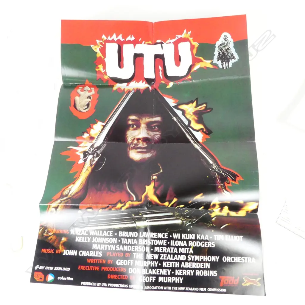Media promotional package for the film ‘Utu’ by Geoff Murphy Image 1++
