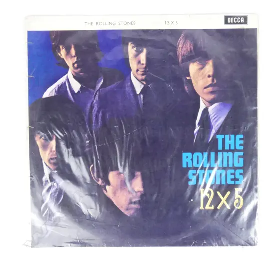 Signed Rolling Stones ‘12 x 5’ LP