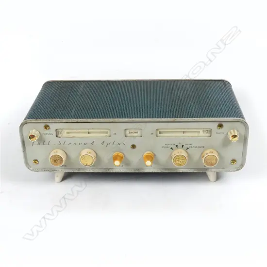 A vintage Belgium five valve amp