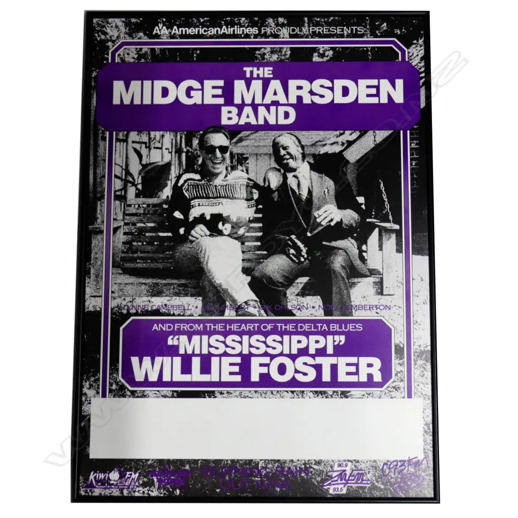 A framed promotional poster Image 1++
