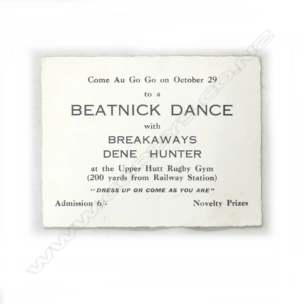 A rare early promotional poster for The Breakaways Image 1++
