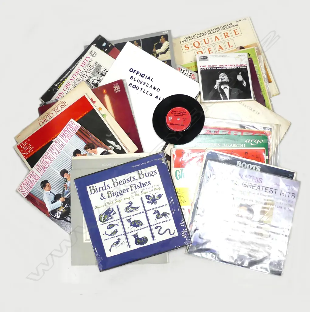 SMALL LOT OF ASST RECORDS Image 1++
