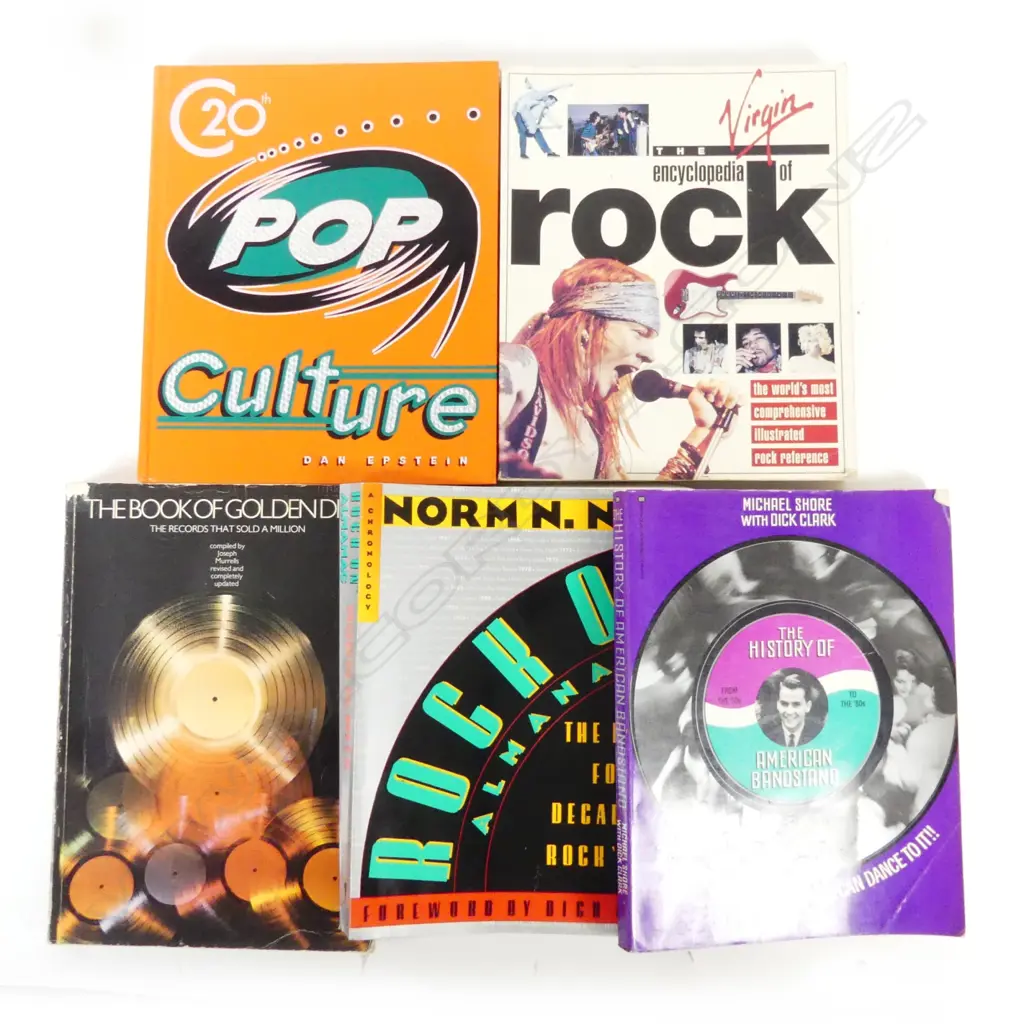 Five assorted books pertaining to music Image 1++