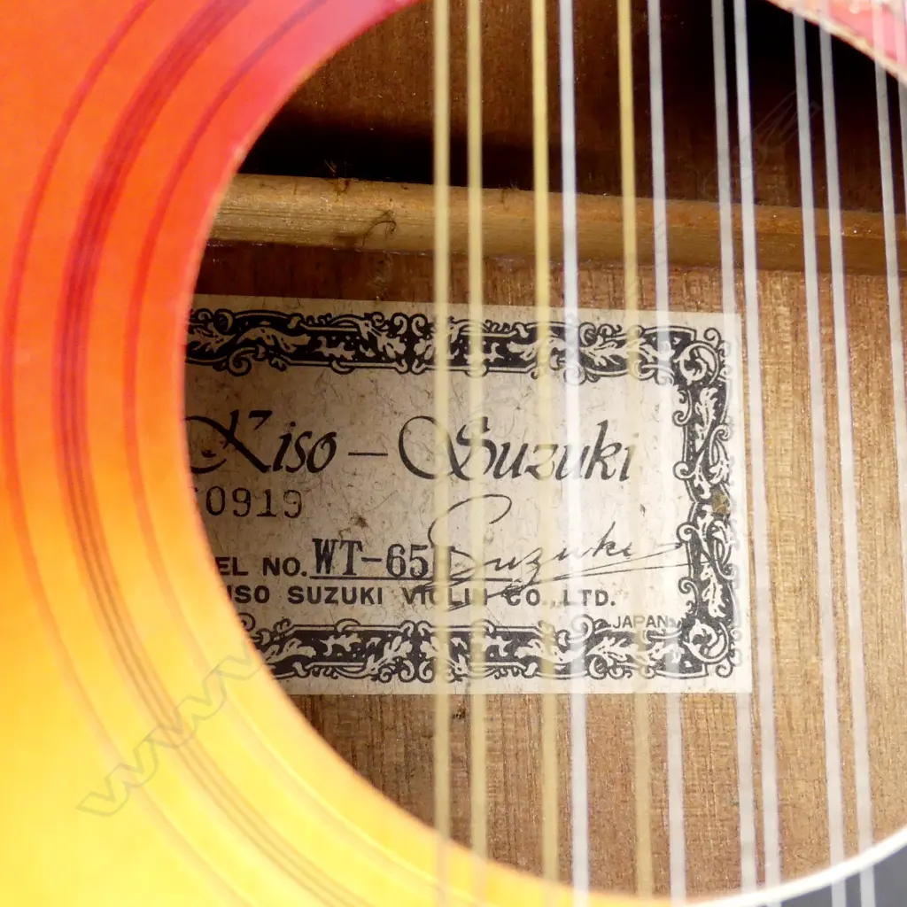 KISO Suzuki 12 string acoustic guitar Image 1++