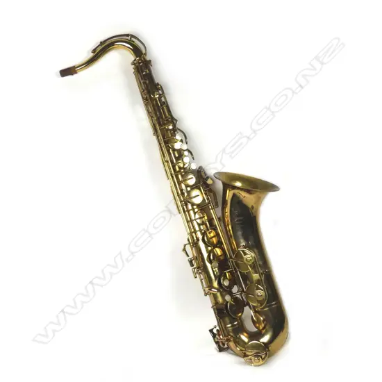 E Selmer Signet gold lacquered tenor saxophone