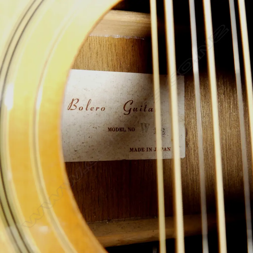 A Bolero 12 string acoustic guitar Image 1++
