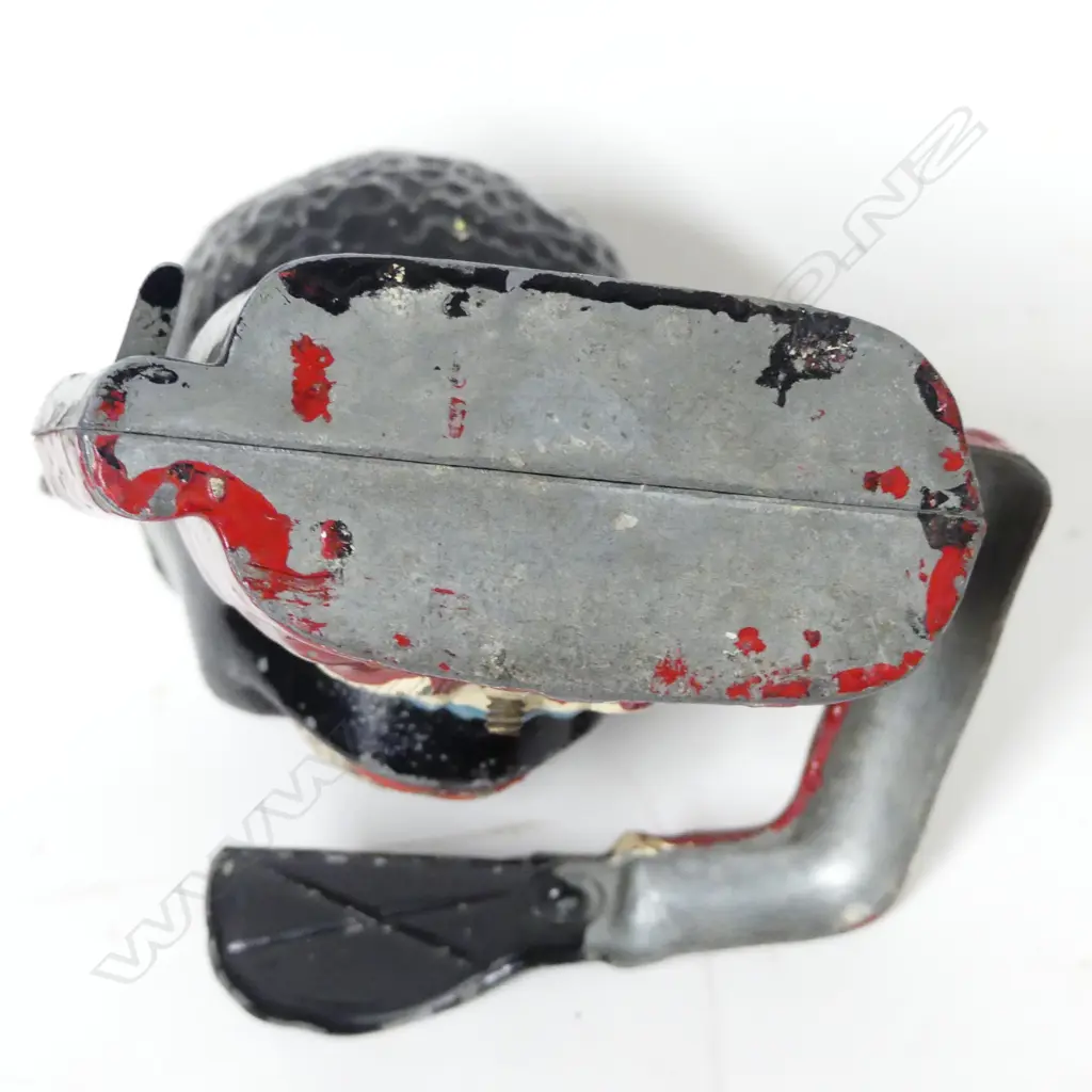 A vintage American aluminium ‘Greedy Boy’ money box Image 1++