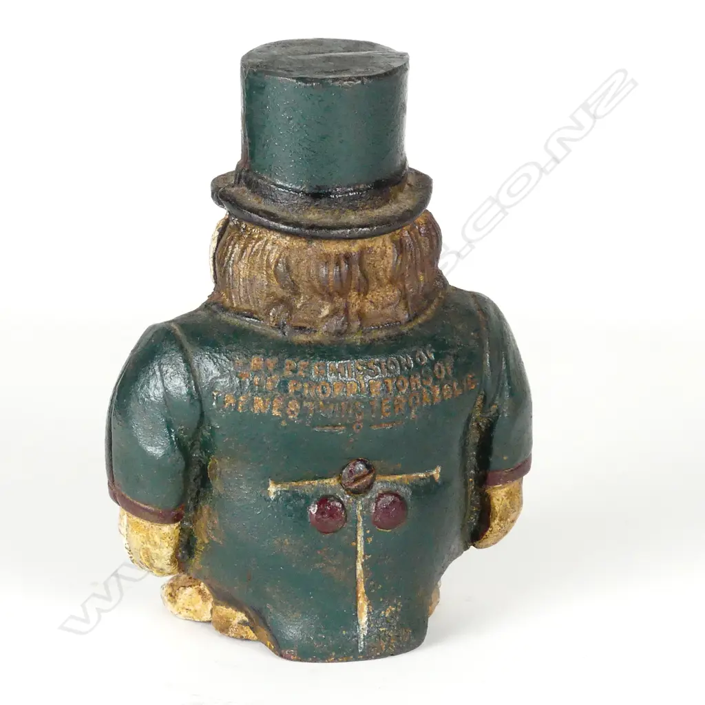 A c.1900 cast iron 'Transvaal Money Box' Image 1++