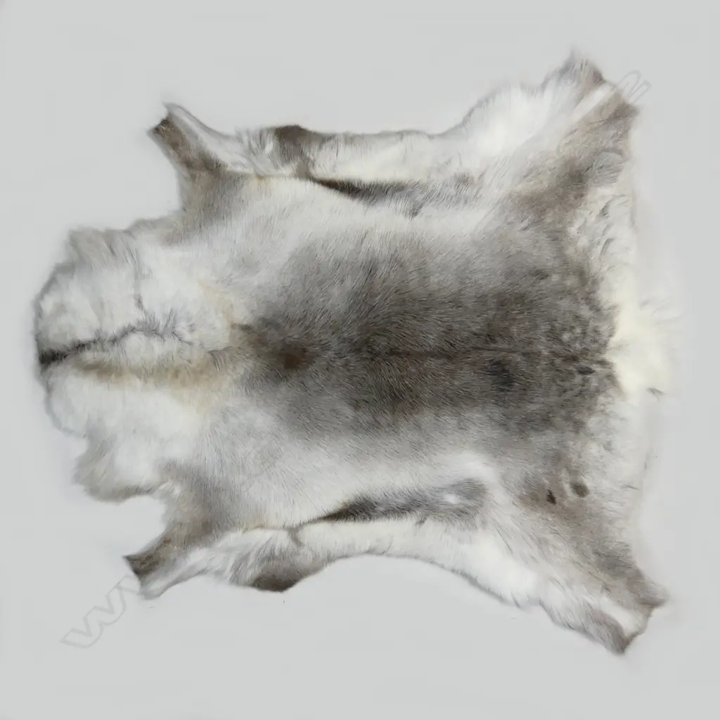A reindeer hide rug Image 1++