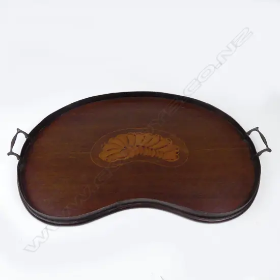 An Edwardian Sheraton Revival tray