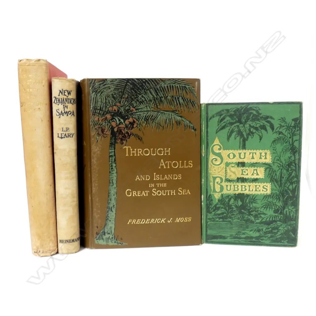 Four various books on the Pacific Image 1++