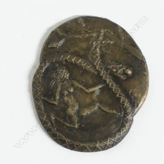 Betty Beadle bronze medallion