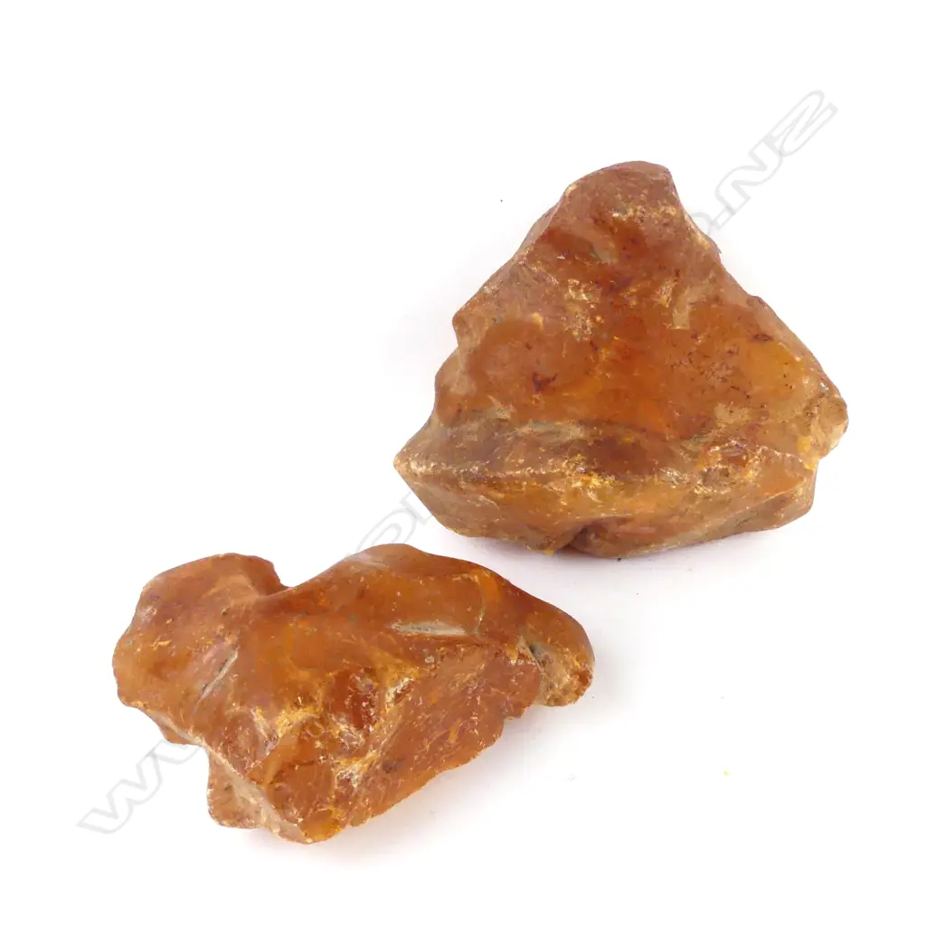 Two small kauri gum boulders Image 1++