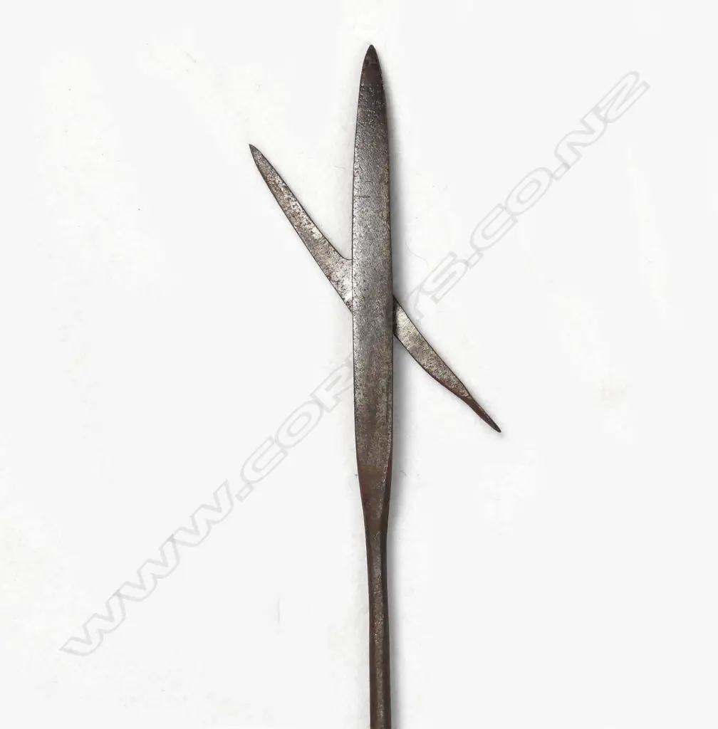 A porpoise iron whaling harpoon Image 1++