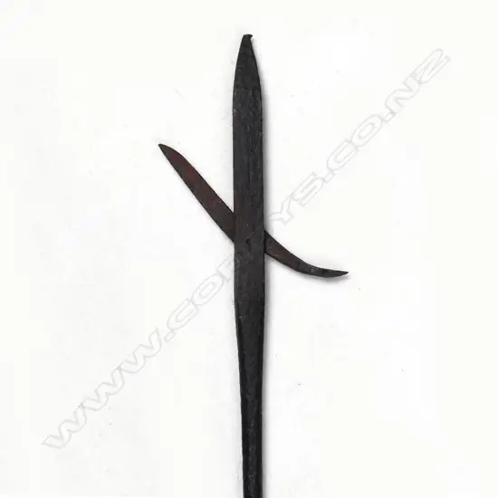 A porpoise iron whaling harpoon