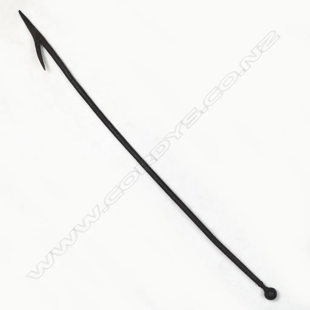 A hand forged iron whaling harpoon Image 1++