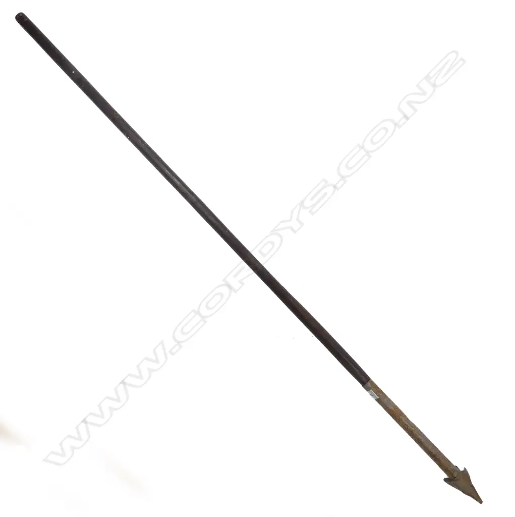 A 20thC whaling swivel gun harpoon Image 1++