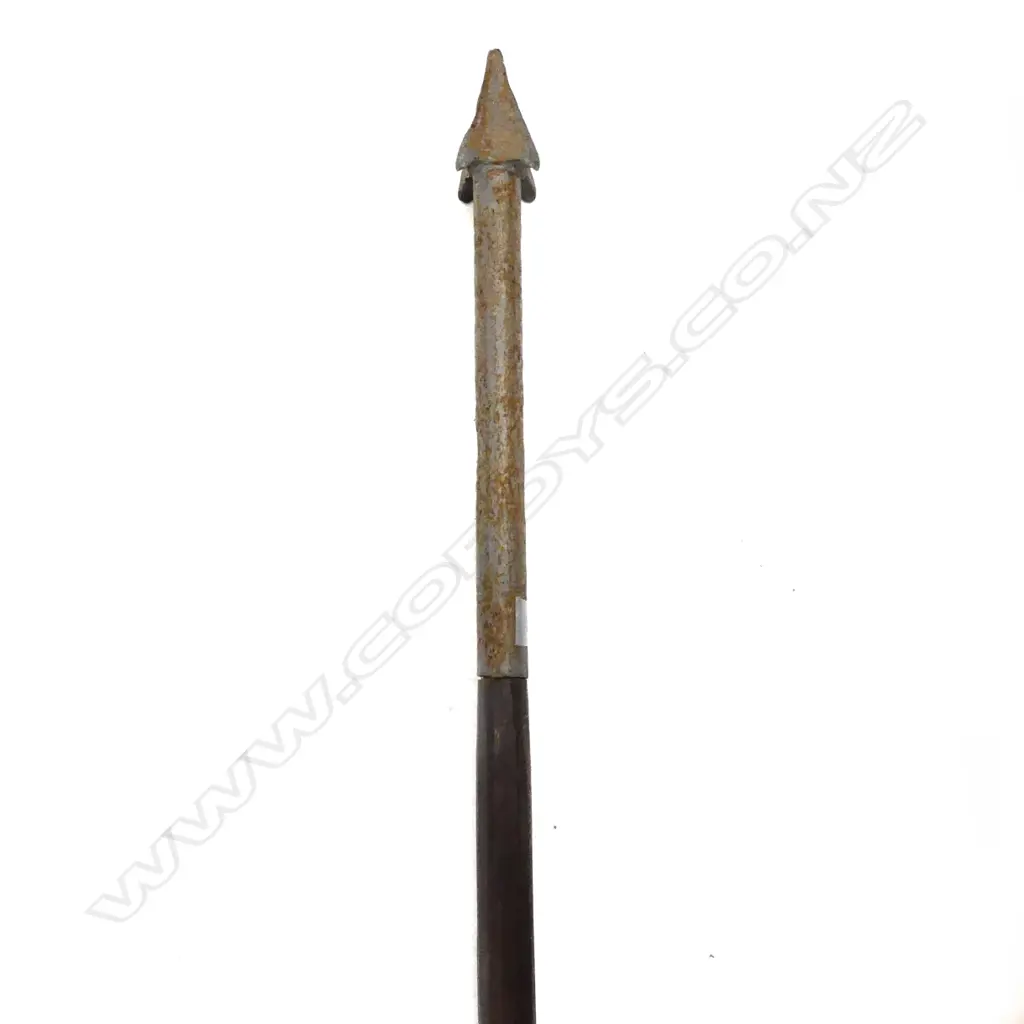 A 20thC whaling swivel gun harpoon Image 1++