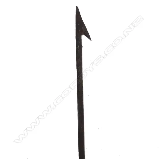 A whaling harpoon