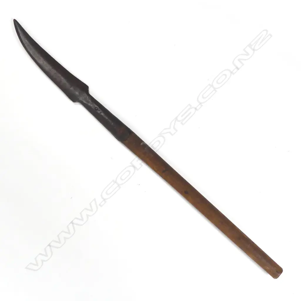 A large flensing iron made by W. Gilpin Image 1++