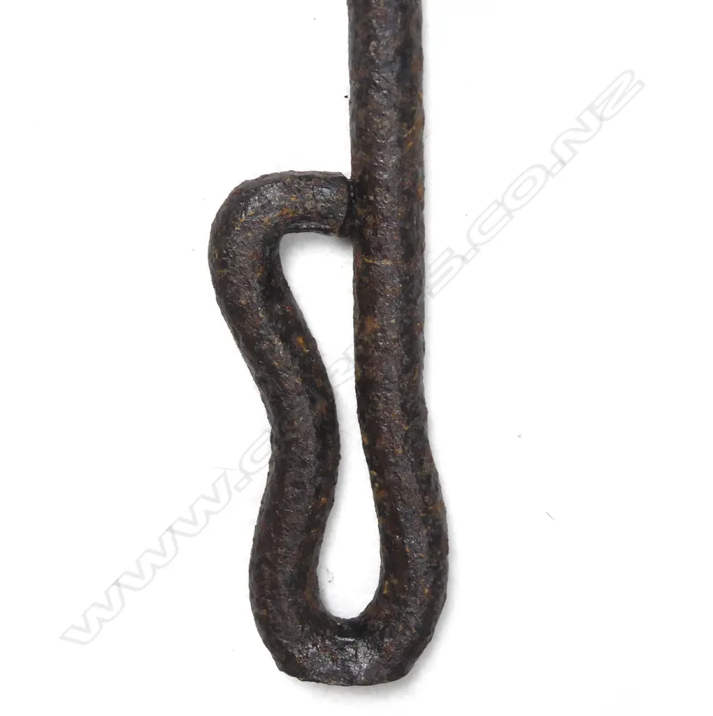 Two small wrought iron flensing knives Image 1++