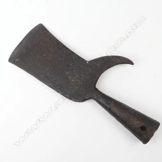 A 19thC steel blubber spade