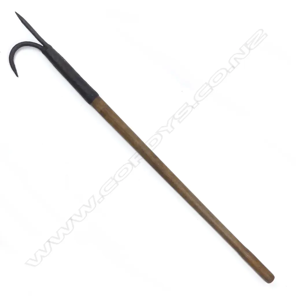 An antique whaling blubber hook Image 1++