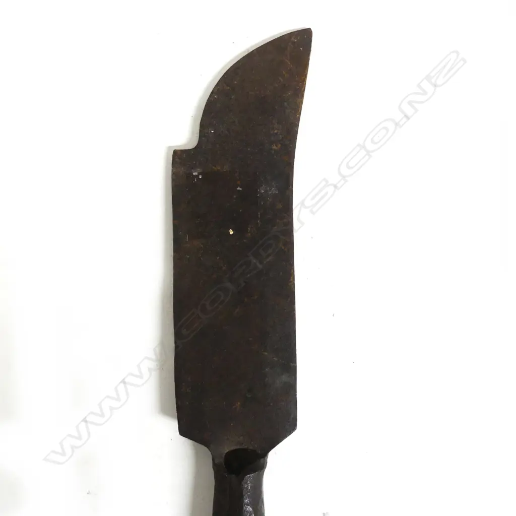 A wrought iron flensing knife head Image 1++