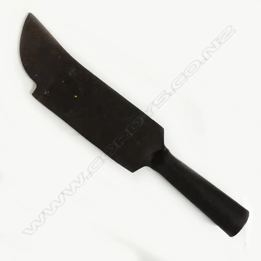 A wrought iron flensing knife head Image 1++