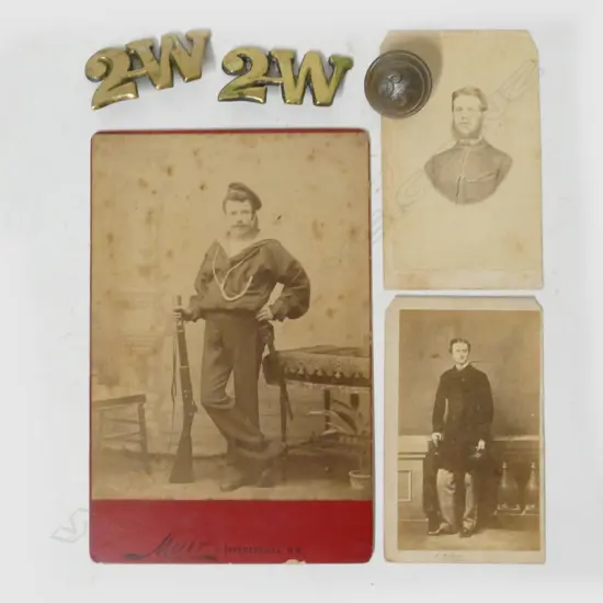 Muir studio portrait of a sailor