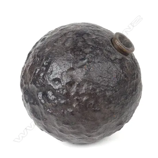 A large exploding cannon ball